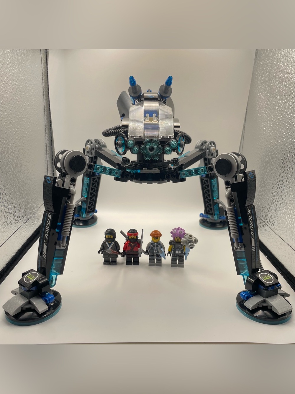 The Lego Ninjago Movie 70611 Nya’s Water Strider 100% Complete With No Manual